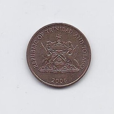 TRINIDAD AND TOBAGO 1 CENT 2006 KM # 29 VF/XF 1