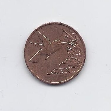 TRINIDAD AND TOBAGO 1 CENT 1993 KM # 29 VF/XF