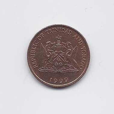 TRINIDAD AND TOBAGO 1 CENT 1999 KM # 29 VF/XF 1