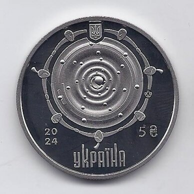 UKRAINE 5 HRYVEN 2024 KM # new UNC A Drop of Life 1