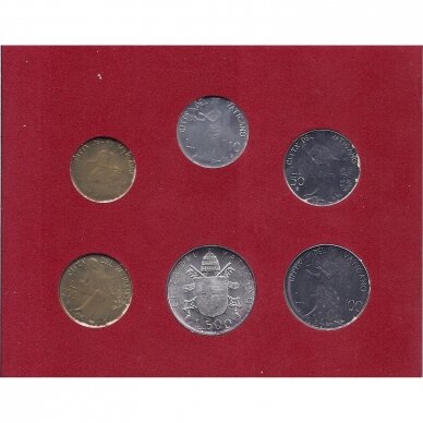 VATICAN 1980 6 coins set 1