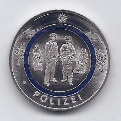 GERMANY 10 EURO 2024 F KM # new UNC Police