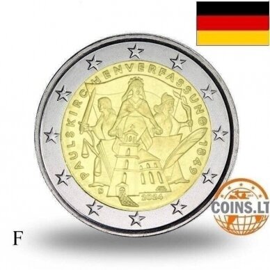 GERMANY 2 EURO 2024 F CONSTITUTION