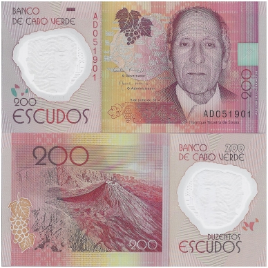 ŽALIOJO KYŠULIO SALOS 200 ESCUDOS 2014 P # 71 UNC